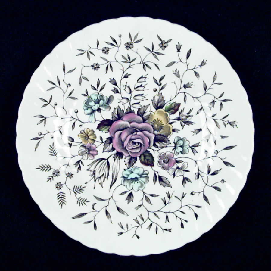 Floral Bouquet Bread & Butter Plate by British Anchor-1