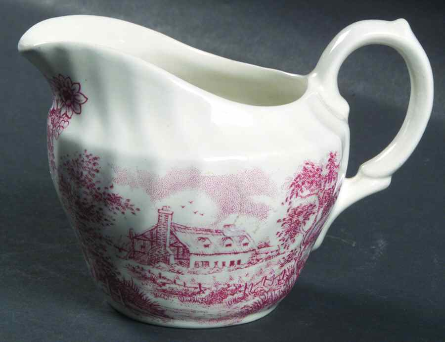 Memory Lane Pink Mini Creamer by British Anchor-1