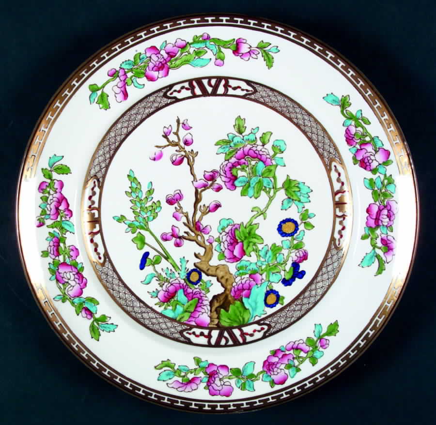 Indian Tree Dinner Plate by Bridgwood & Son-1