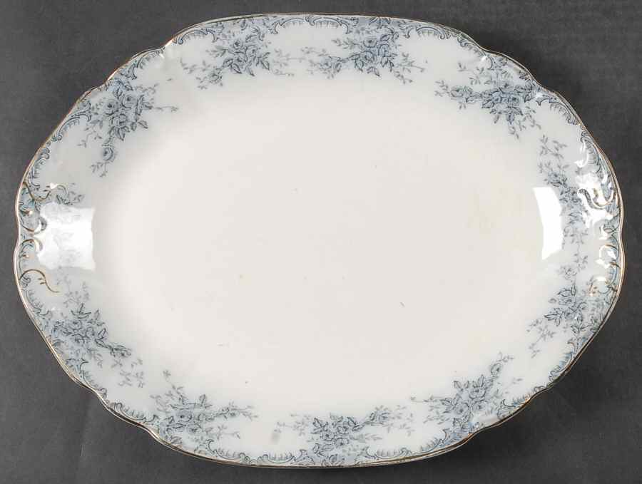 Mikado 15" Oval Serving Platter by Bridgwood & Son-1
