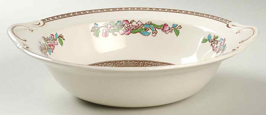 Ye Olde Indian Tree 9" Round Vegetable Bowl by Bridgwood & Son-1