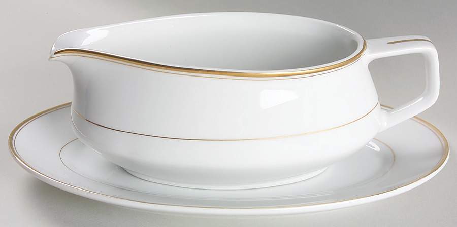 Essence Gravy Boat & Underplate by Brentwood-1