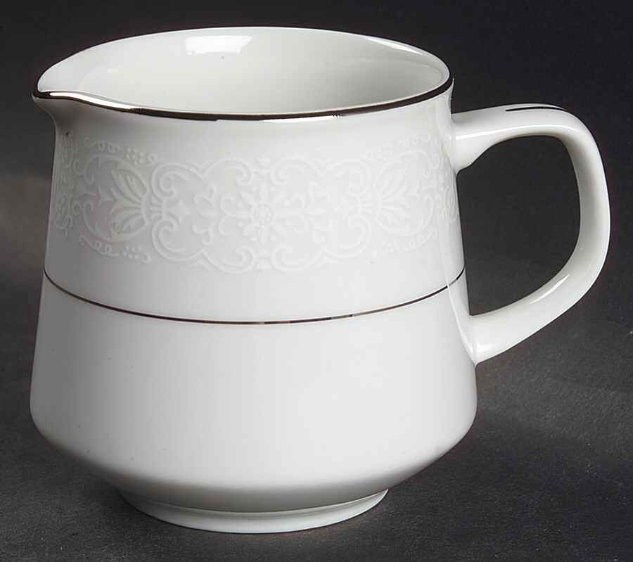 White Lace Creamer by Brentwood-1