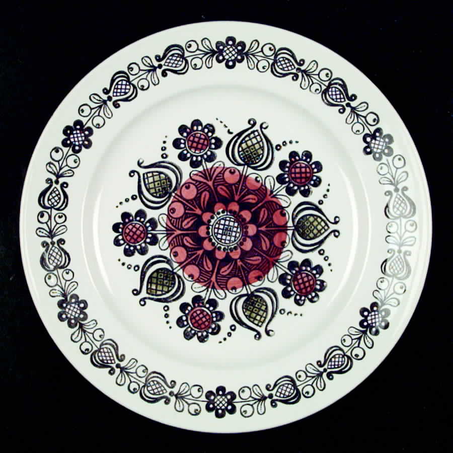 Romany Dinner Plate by Broadhurst-1