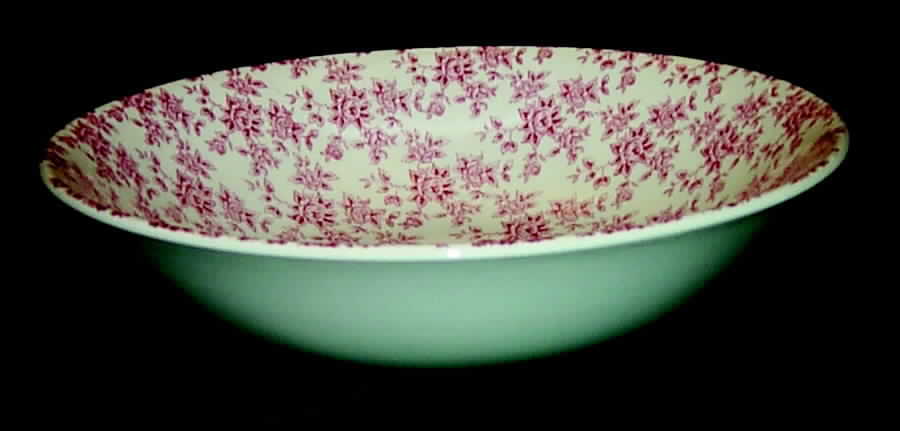 Rosalie 8" Round Vegetable Bowl by Broadhurst-1