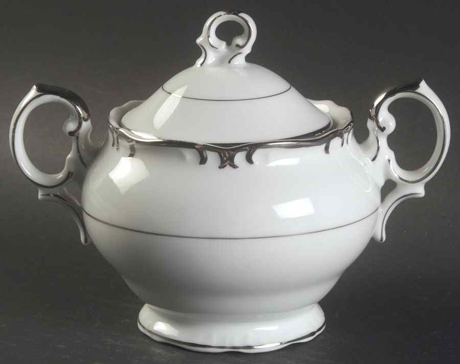 Baronet Sugar Bowl & Lid by Bristol (Japan)-1