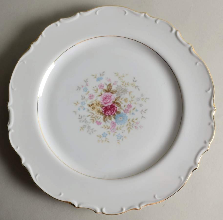 Bouquet 12" Chop Plate (Round Platter) by Bristol (Japan)-1