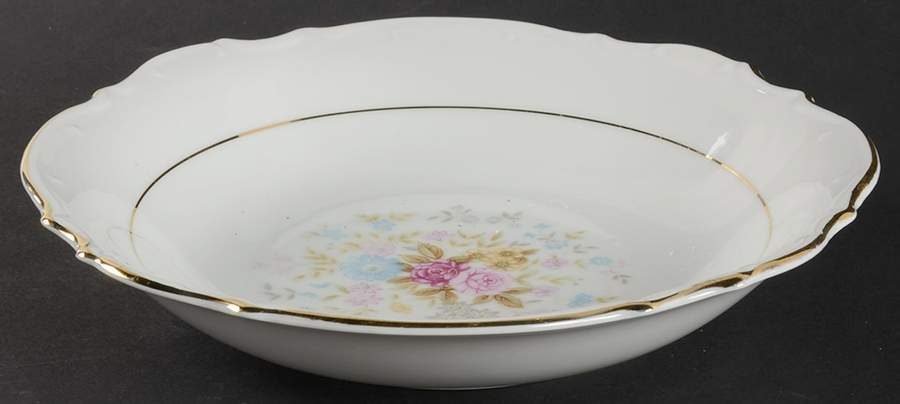 Bouquet Coupe Soup Bowl by Bristol (Japan)-1