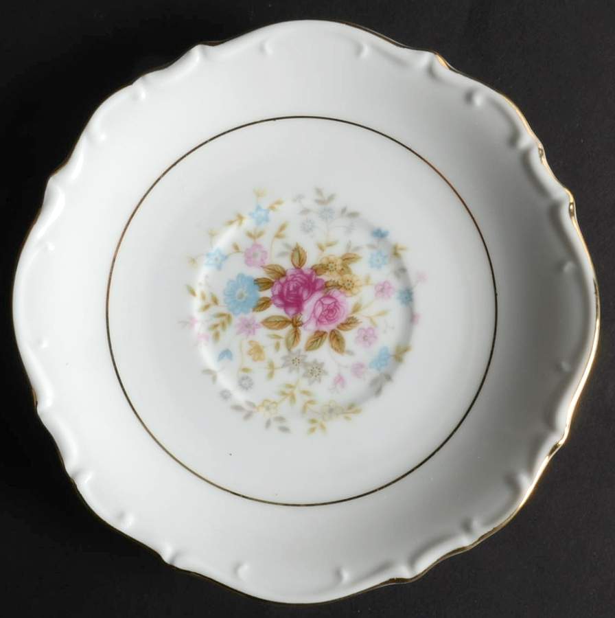 Bouquet Saucer by Bristol (Japan)-1