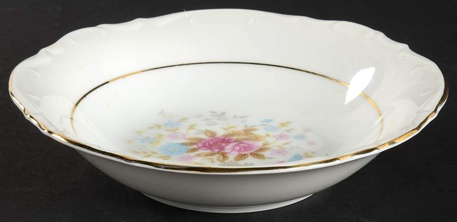 Bouquet Fruit/Dessert (Sauce) Bowl by Bristol (Japan)-1