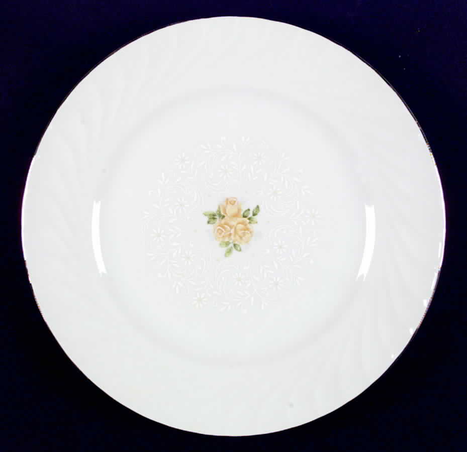 Bridal Bouquet Dinner Plate by Bristol (Japan)-1
