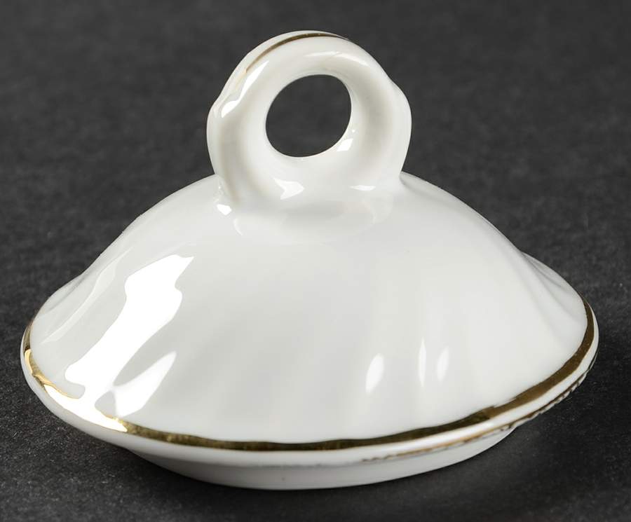 Bridal Bouquet Lid for Sugar Bowl by Bristol (Japan)-1