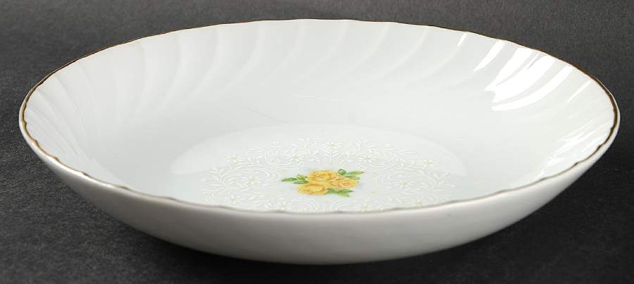 Bridal Bouquet Coupe Soup Bowl by Bristol (Japan)-1