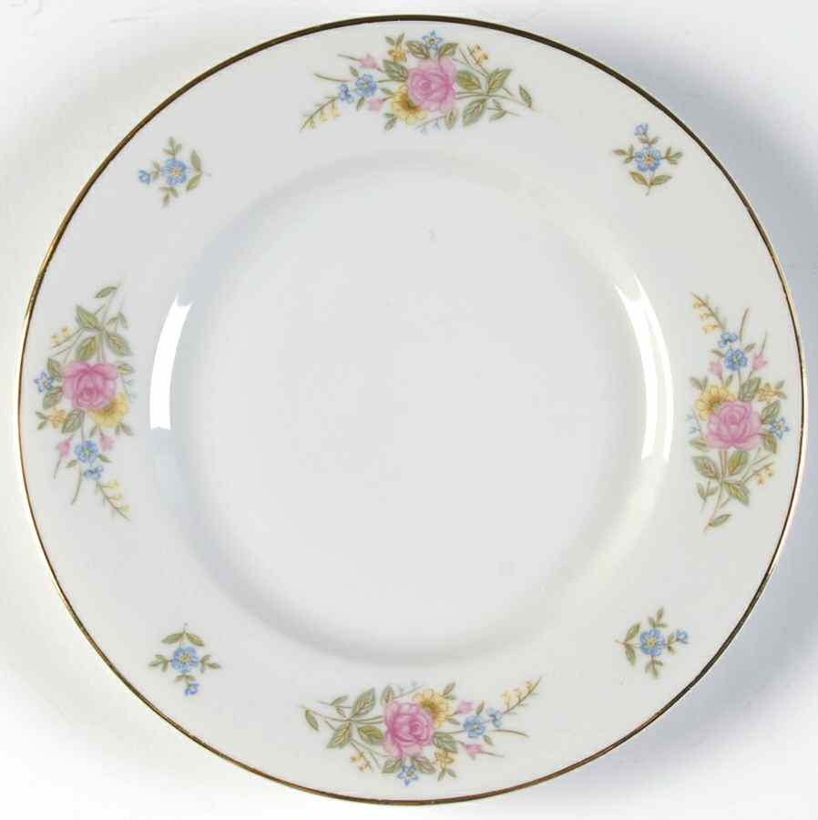 Candlelight Bread & Butter Plate by Bristol (Japan)-1