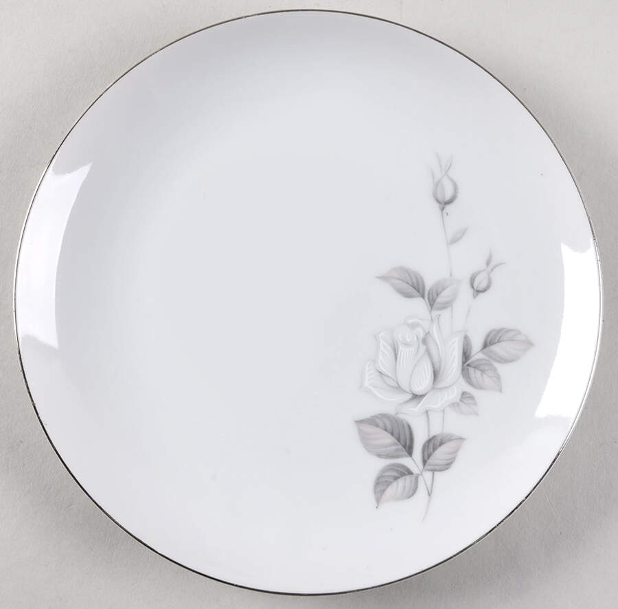 Chateau Rose Bread & Butter Plate by Bristol (Japan)-1