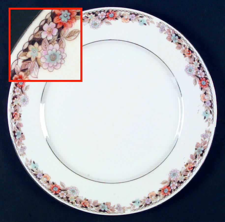 Debonair Dinner Plate by Bristol (Japan)-1