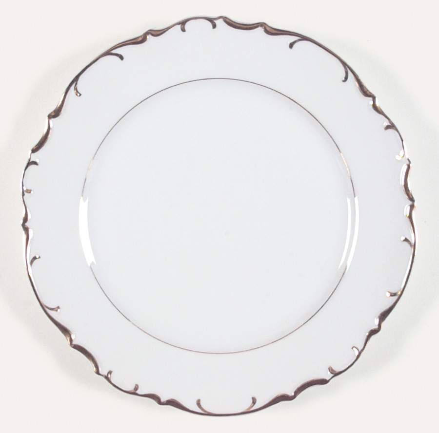 Esquire White Dinner Plate by Bristol (Japan)-1