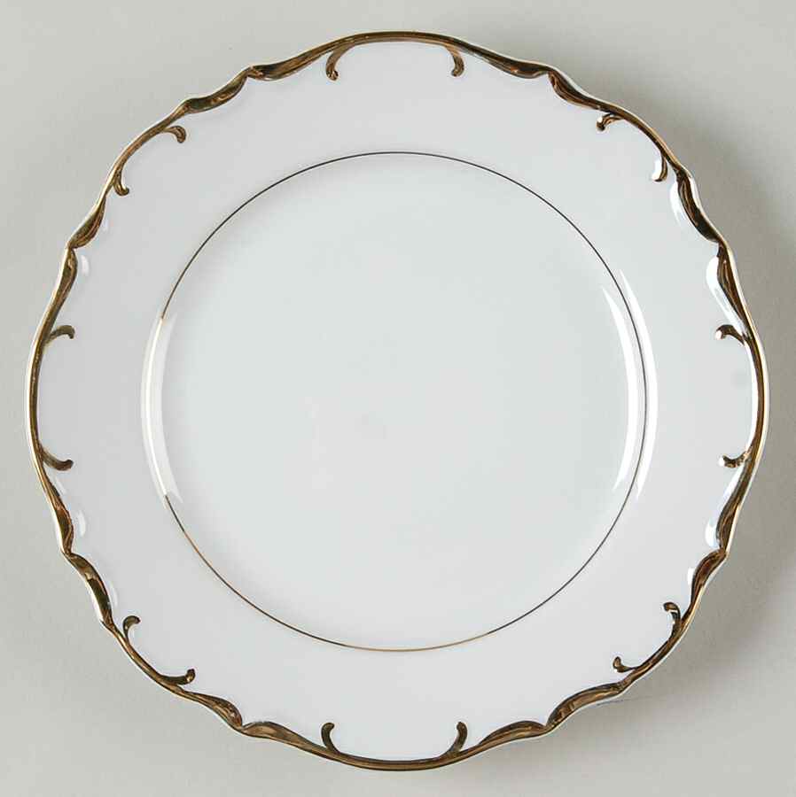 Esquire White Bread & Butter Plate by Bristol (Japan)-1