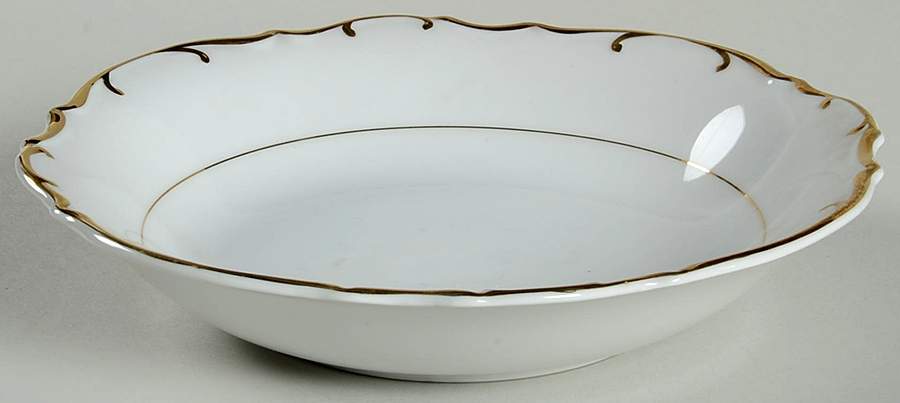 Esquire White Coupe Soup Bowl by Bristol (Japan)-1