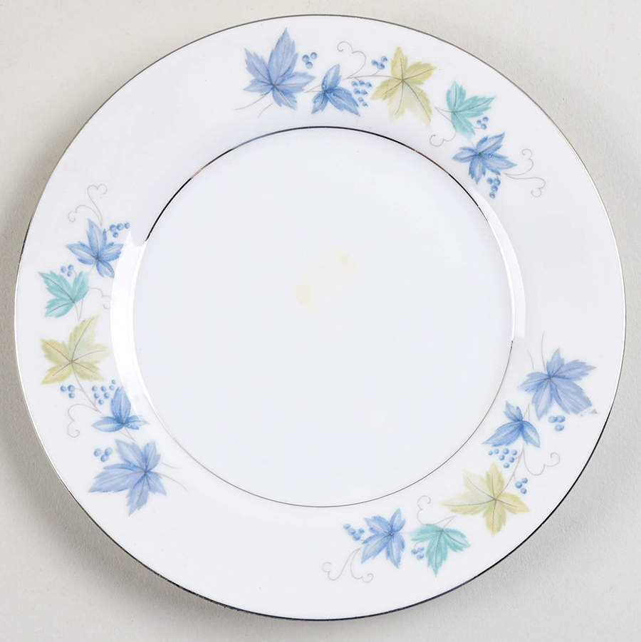 Leaves & Grapes Bread & Butter Plate by Bristol (Japan)-1