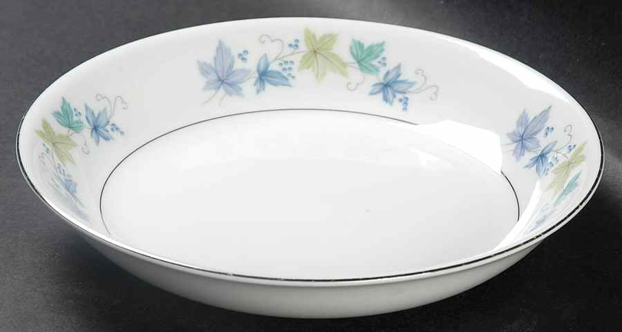 Leaves & Grapes Coupe Soup Bowl by Bristol (Japan)-1