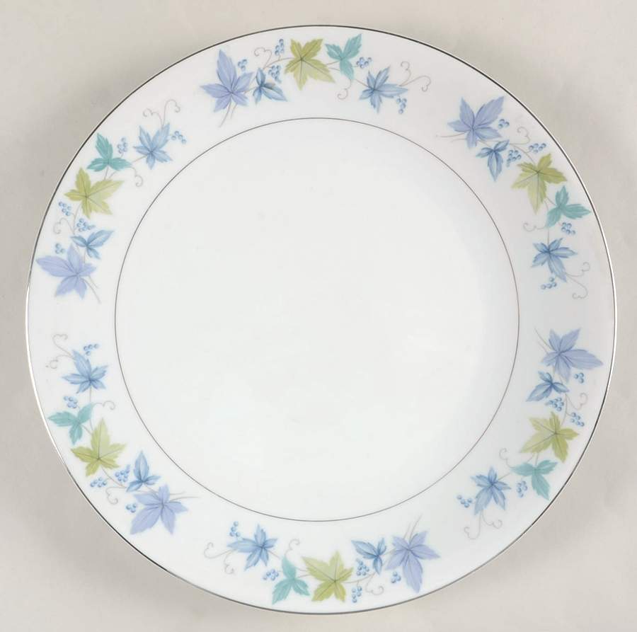 Leaves & Grapes 12" Chop Plate (Round Platter) by Bristol (Japan)-1