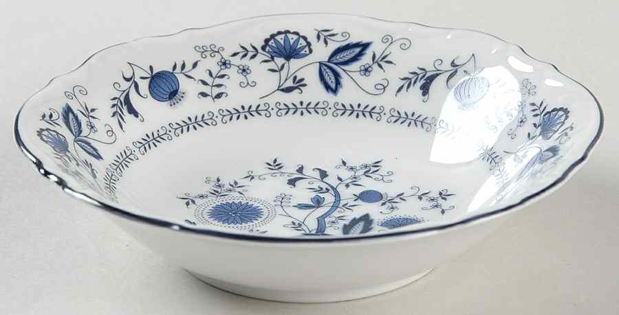Old World Fruit/Dessert (Sauce) Bowl by Bristol (Japan)-1
