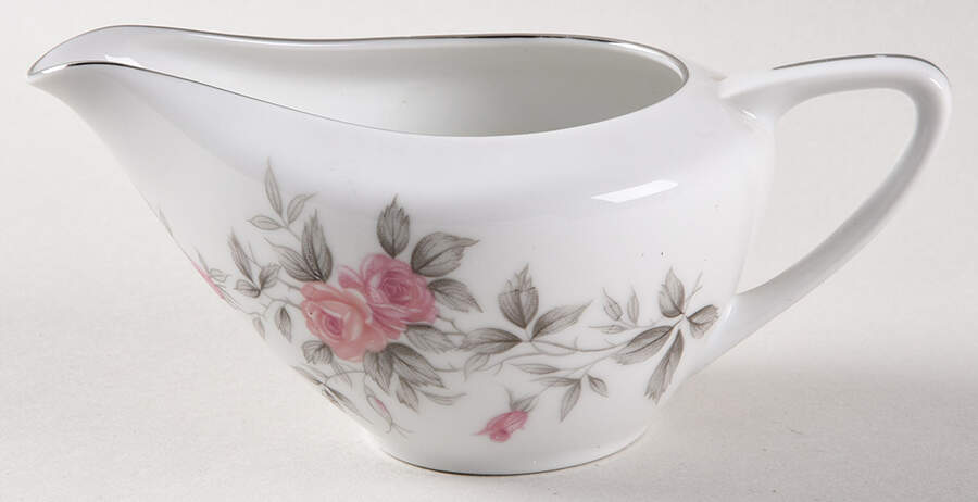 Pink Rose Creamer by Bristol (Japan)-1