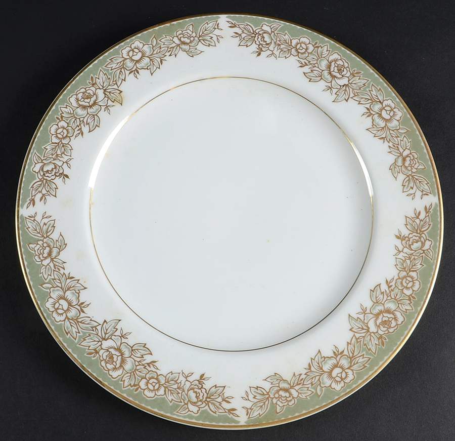 Rene Dinner Plate by Bristol (Japan)-1