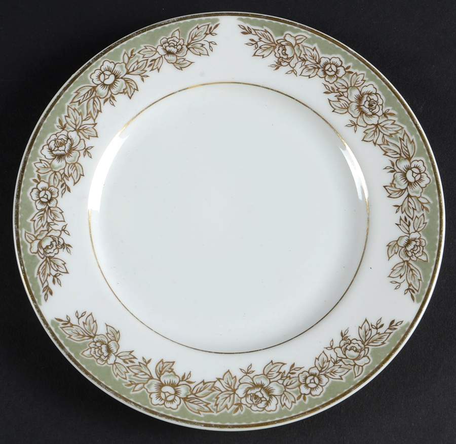 Rene Bread & Butter Plate by Bristol (Japan)-1
