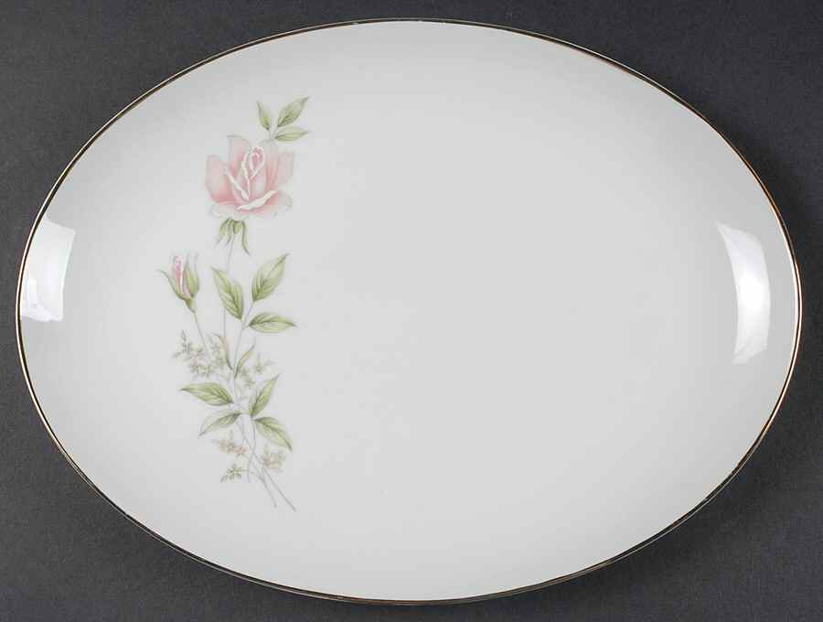 Rhonda 12" Oval Serving Platter by Bristol (Japan)-1