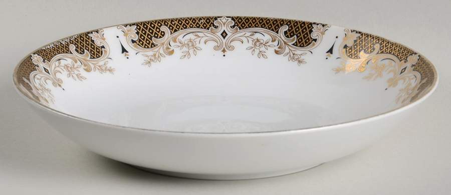 Rosa Oro Coupe Soup Bowl by Bristol (Japan)-1