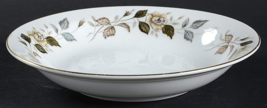September Song Rim Soup Bowl by Bristol (Japan)-1