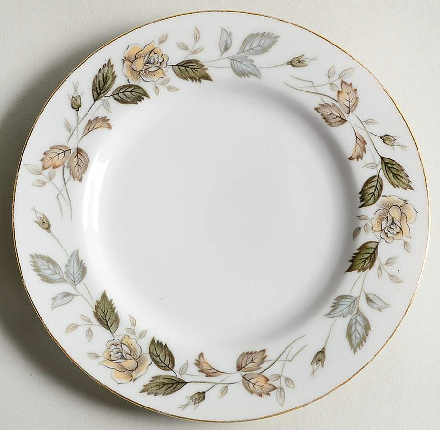 September Song Bread & Butter Plate by Bristol (Japan)-1