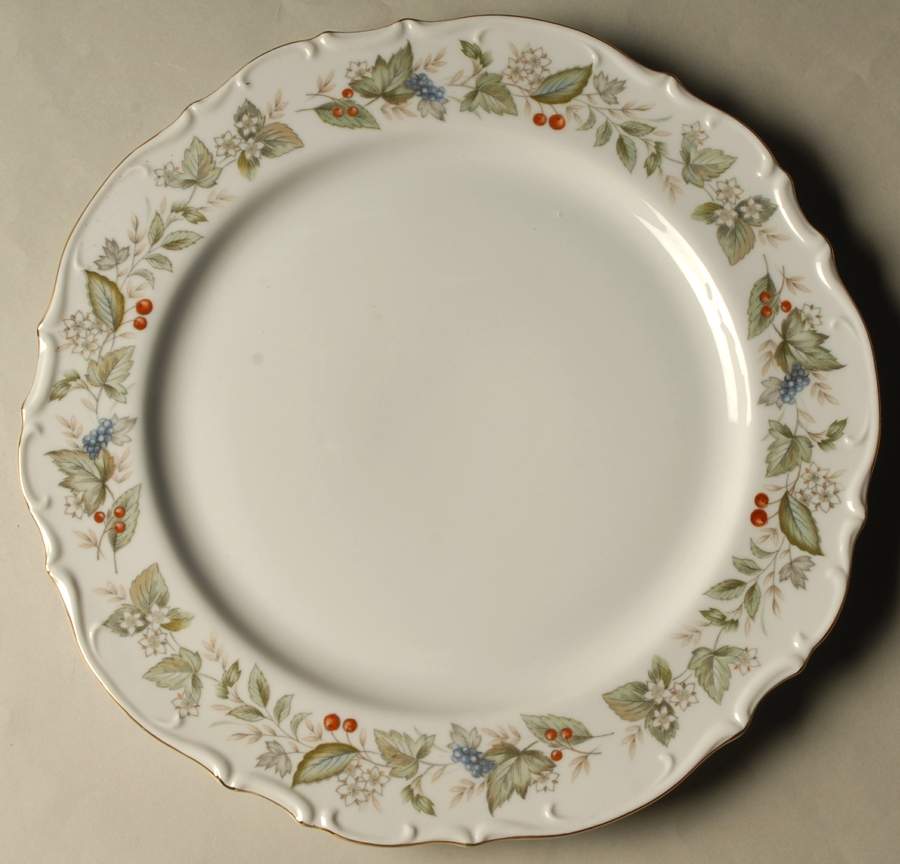 Spring Blossom 12" Chop Plate (Round Platter) by Bristol (Japan)-1