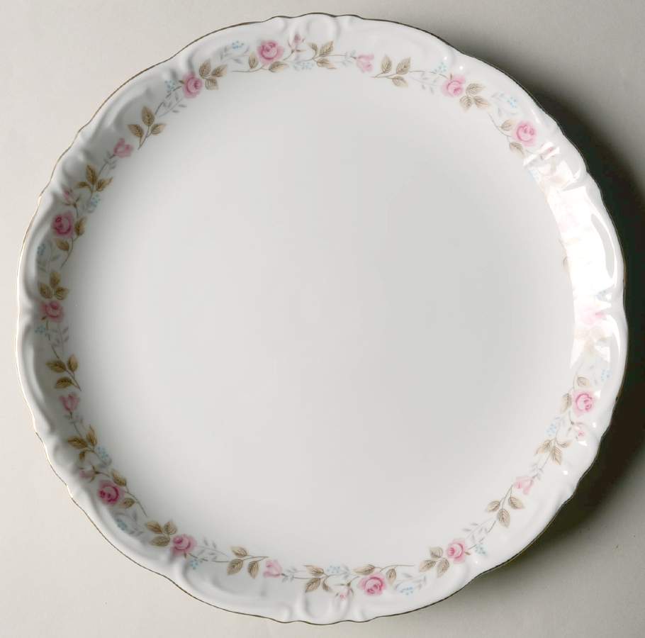 Spring Garden Cake Plate by Bristol (Japan)-1