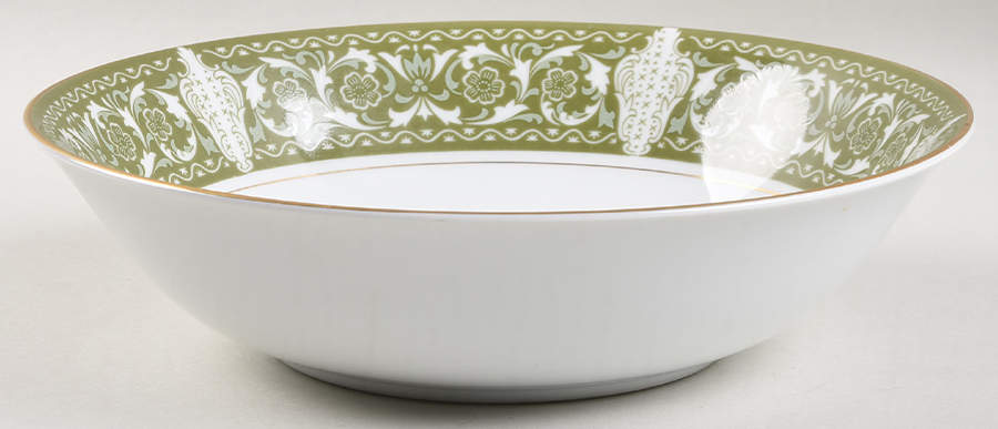 Spanish Scroll 9" Round Vegetable Bowl by Bristol (Japan)-1