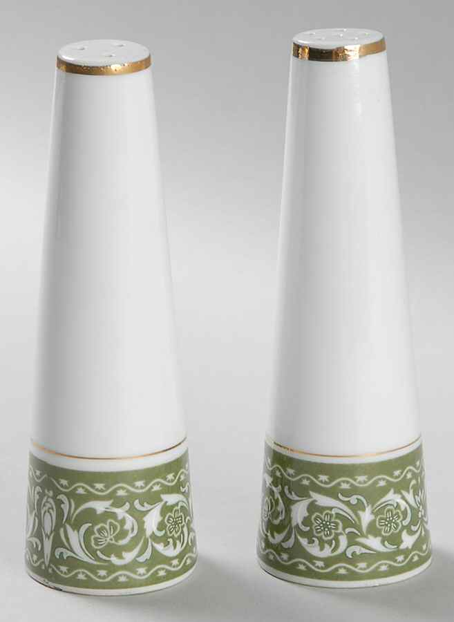 Spanish Scroll Salt & Pepper Set by Bristol (Japan)-1