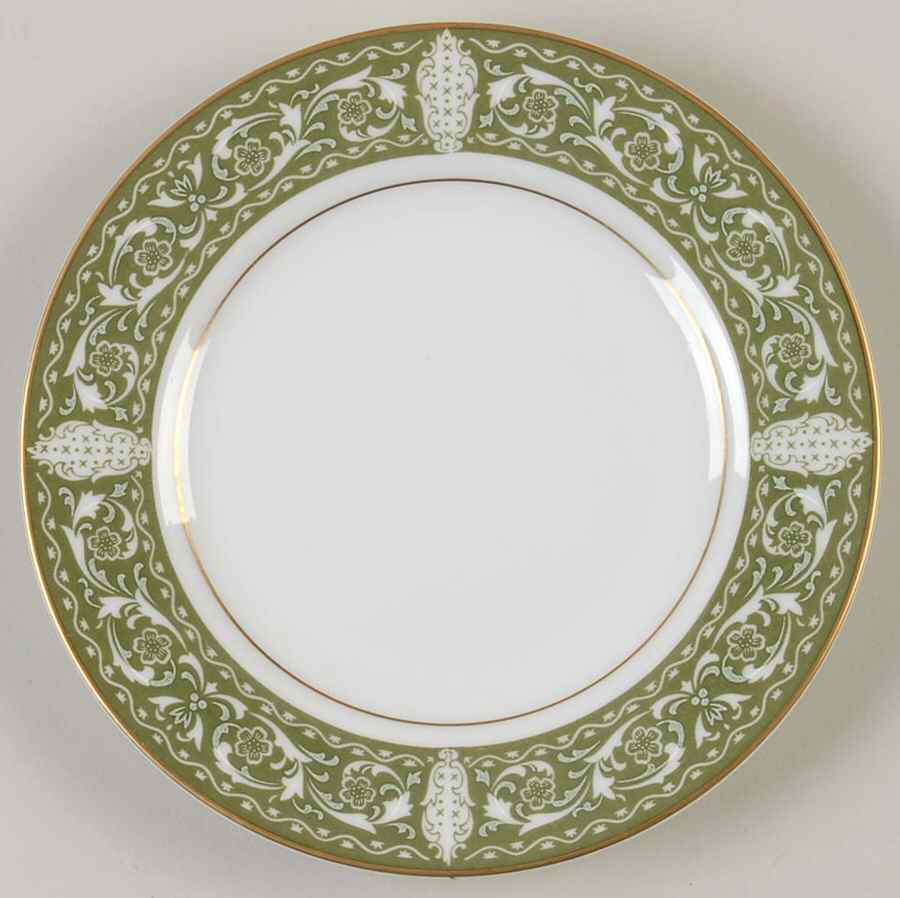 Spanish Scroll Bread & Butter Plate by Bristol (Japan)-1