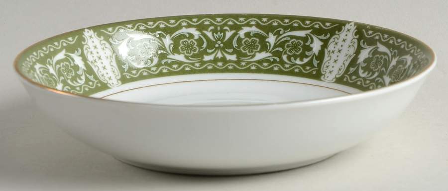 Spanish Scroll Fruit/Dessert (Sauce) Bowl by Bristol (Japan)-1