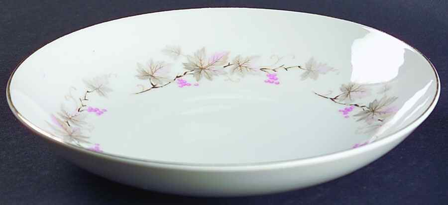 Vintage Coupe Soup Bowl by Bristol (Japan)-1