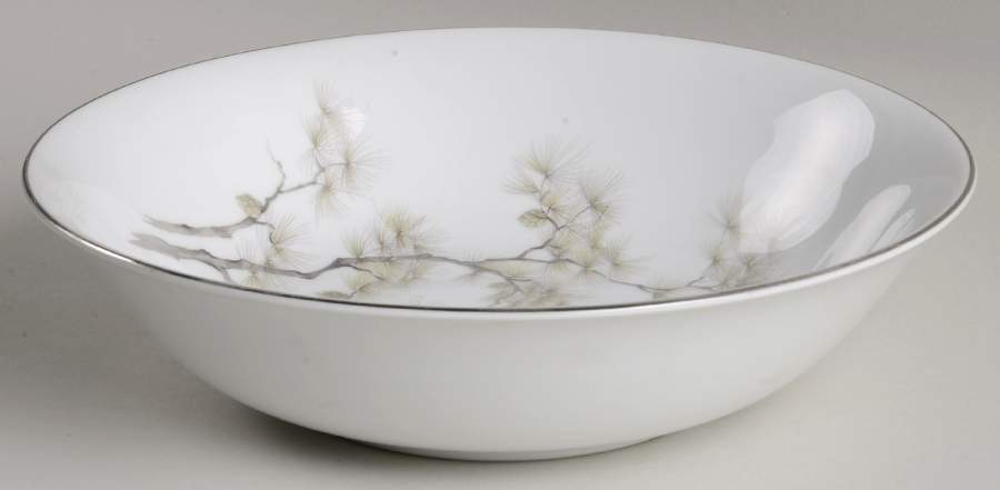 Winter Pine 9" Round Vegetable Bowl by Bristol (Japan)-1