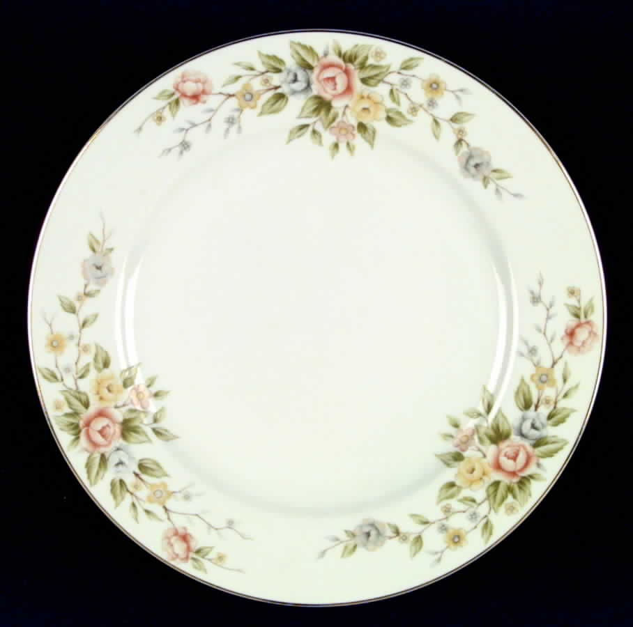 Woodland Rose Dinner Plate by Bristol (Japan)-1