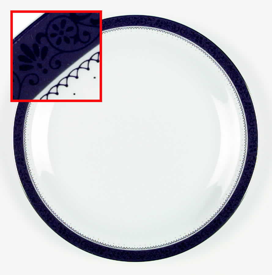 Midnight Velvet Dinner Plate by Brookwood-1