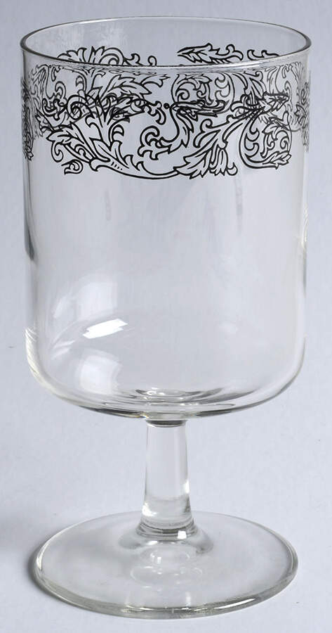 Santiago Glassware Goblet by Brookwood-1