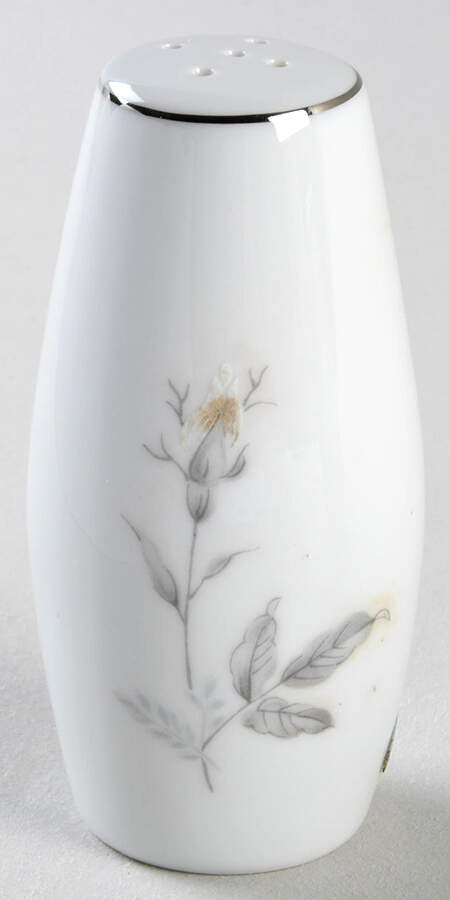 White Rose Pepper Shaker by Brookwood-1