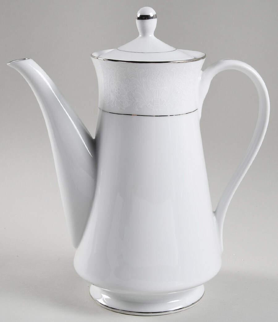 Winter Lace Coffee Pot & Lid by Brookwood-1