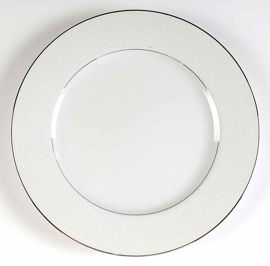 Winter Lace Dinner Plate by Brookwood-1