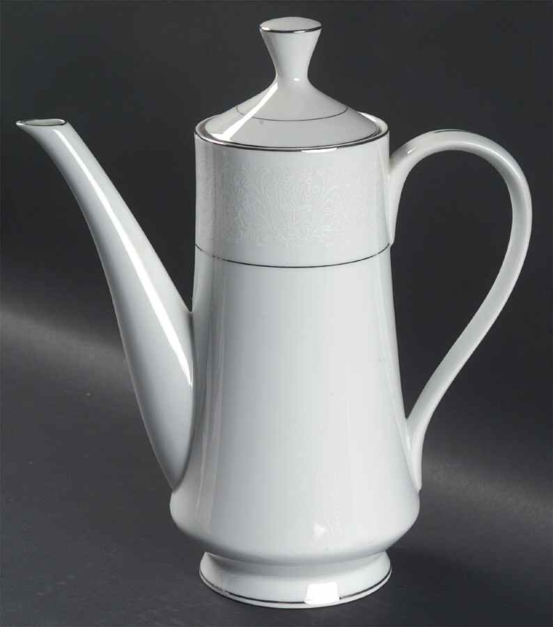Winter Lace Coffee Pot & Lid by Brookwood-1