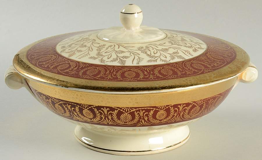 T015 Round Covered Vegetable by Bromley-1